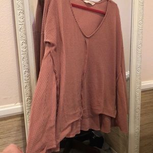 Mauve Long Sleeve Top